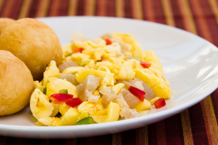 Ackee and Saltfish Recipe, fish recipes, how to make ackee and saltfish, caribbean food recipes